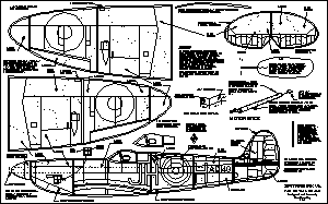 Spitfire No-Cal Full Size Plan